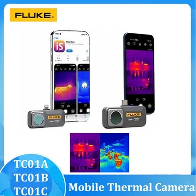 Fluke iSee TC01A/B/C Thermal Camera iOS Android 256 x 192 IR 25Hz up to 550 °C