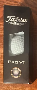 Titleist Pro V1 Golf Balls – Sleeve of 3 - Brand New Balls - Picture 1 of 2
