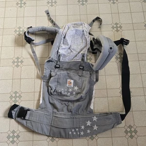 Ergobaby Original Adjustable Baby Carrier 100% Cotton - Galaxy Grey - Picture 1 of 5