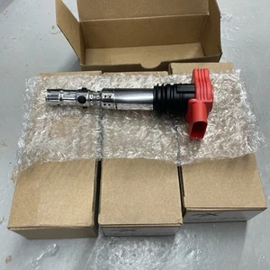 4 Ignition Coils Pack For 2001-2005 VW Passat Jetta Audi A4 L4 1.8L Turbo S13 - Picture 1 of 7