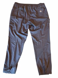 Pantaloni da jogging 2XL Carhartt da uomo Force Cross-Flex vestibilità moderna scrub grigi - Foto 1 di 5
