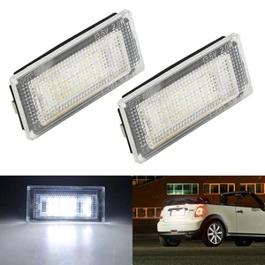 LED License Number Plate Light 6000K Fits Mini Cooper S R50 R52 R53 Bright White - Picture 1 of 10