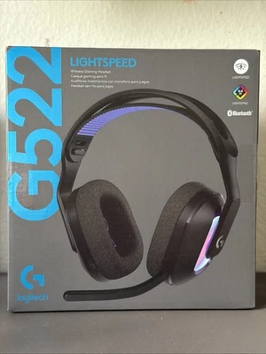 Logitech G522 LIGHTSPEED Wireless Gaming Headset – For PC/PS5 BRAND NEW - Image 1 of 3