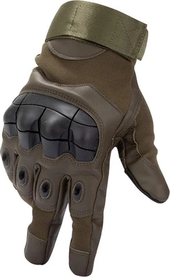 RETOURENKING BearCraft Premium Motorradhandschuhe taktische Handschuhe grün Gr. M