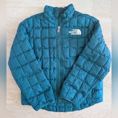 The North Face Kids Puffer Jacket - Forest Green, Size XS - Image 1 of 3