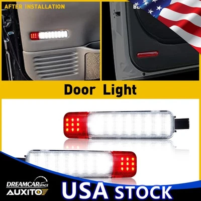 For Chevrolet&GMC C/K 1500|2500 Suburban 1996-00 LED Panel Door Lights Courtesy - Image 1 of 4