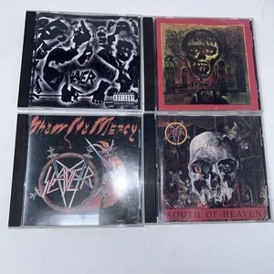 SLAYER 4 CD LOT: South Of Heaven Show No Mercy Seasons Abyss Undisputed Attitude - Bild 1 von 18