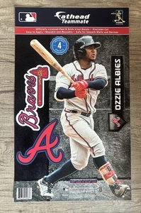 Ozzie Albies Braves Fathead Teammate Peel & Stick Wall Decal Official MLB - Picture 1 of 1