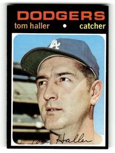 1971 Topps Los Angeles Dodgers Tom Haller #639 EXMT - Picture 1 of 2