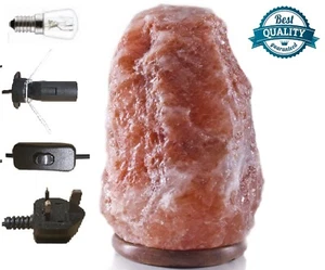 3-5KG Original Salt Lamp Himalayan Crystal Rock Salt Lamp home decor Rock Lamp - Picture 1 of 7