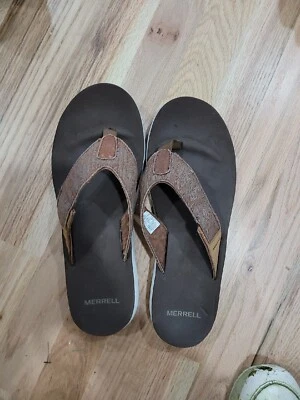 Brown Merrell Mens Hommes performance Footwear Sandals Size 10 - Image 1 of 2