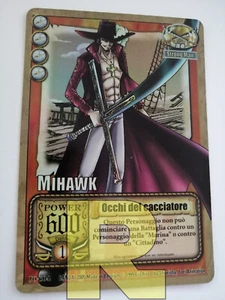 Mihawk - Occhi Del Cacciatore ® JO-C04 ® Rara Holo ® One Piece TCG ® Italiano EX - Picture 1 of 8
