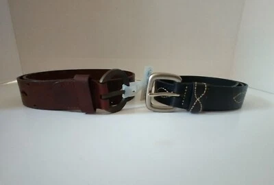 Cinturones de cuero para mujer Dockers negros y marrones talla M y S sin usar Foto 1 de 4