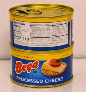 Bega Canned Cheese 200g 7.05oz 1 Can Emergency Survival Prepper Food - Picture 1 of 2