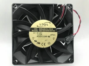 ADDA AS12024HB389100 12038 DC24V 2.10A 120mm high air volume cooling fan - Picture 1 of 3