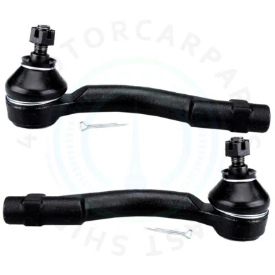 2x Front Outer Tie Rod End For 2005-06 07 08 2009 Hyundai Tucson Kia Sportage - Image 1 of 4