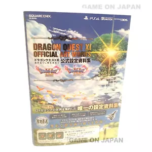 Dragon Quest 11 XI DQ 11 art book Illustrations dragonquest Japanese with DL - Picture 1 of 7