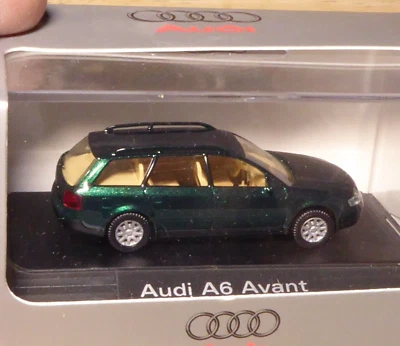 WIKING 1:87 Autovettura Audi 6 Avant 2,7 Quattro Kombi, Händlermodell Selten IN - Immagine 1 di 3