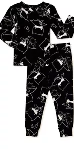 Toddler Boy’s Justice League Batman Long Sleeve/Pants Pajama Set, Size 3T - Picture 1 of 4