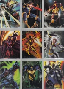 MARVEL FLAIR ANNUAL 94 POWERBLAST COMPLETE SET OF 18 - Picture 1 of 4
