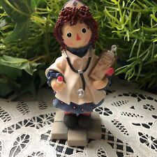 ENESCO RAGGEDY ANN AND ANDY - CARING FOR YOU WHEN YOU'RE FEELING BLUE- NURSE ANN