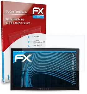 atFoliX Protecteur d'écran pour Onyx Healthcare ACCEL-M3201 32 Inch clair - Afbeelding 1 van 8