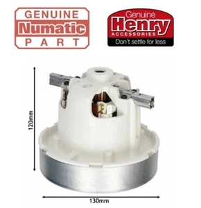 Henry Vacuum Motor Numatic VNP180 JVP180 Motor 908947 DL1653T 2018 Onwards - Picture 1 of 11