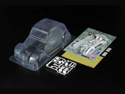 Tamiya 51617 1/10 RC M-Chassis Car Citroen 2CV Rally Spare Body Parts Set SP1617 - Image 1 of 2