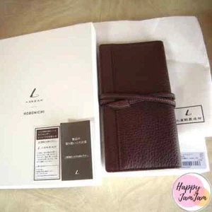 Hobonichi Techo Tsuchiya Bag Factory Weeks Notebook Cover Roll Dark Brown - Picture 1 of 10