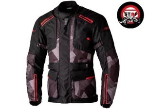 RST ENDURANCE CE Textile Jacket, BLACK CAMO RED 2XL, .voyagermotorcycles. LOCAL? - Picture 1 of 2