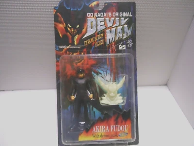 Figura de acción Devilman Go Nagai original Akira Fudo con máscara demonio sellada Foto 1 de 4