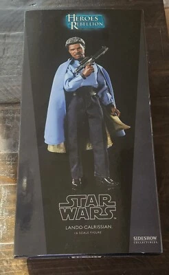 Star Wars Heroes of the Rebellion LANDO CALRISSIAN  1/6 Sideshow Never Removed - Image 1 of 3