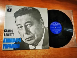 ATAHUALPA YUPANQUI Campo abierto ULTRA RARE SPAIN LP VINYL 1970 MUY RARO OOP - Picture 1 of 2