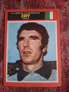 collectible card of the great goalkeeper Dino Zoff - Picture 1 of 2
