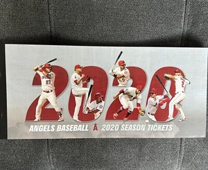 Angels 2020 Full Season Ticket Book - Ohtani, Trout, Pujols, Rendon, Upton Pics - Picture 1 of 4