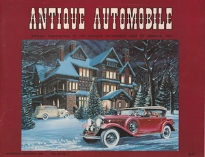 Antique Automobile Magazine Volume 53 No.6 November-December 1989 - Bild 1 von 1