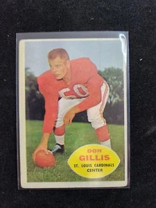 1960 Topps Football #108 Don Gillis (RC) - Photo 1 sur 2