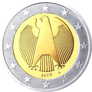 1 Euro Kursmünzen Deutschland  # A-J # ab 2002
