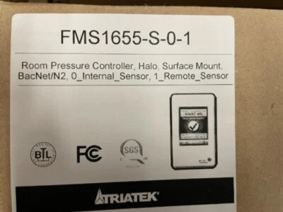 New Johnson Controls Triatek FMS-1655-S-0-1 Room Pressure Controller - Image 1 of 4