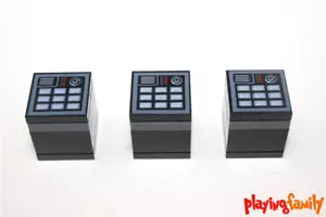LEGO STAR WARS, 3 Terminals aus LEGO®-Teilen, MOC, Computer, Schaltpult, Display - Bild 1 von 3