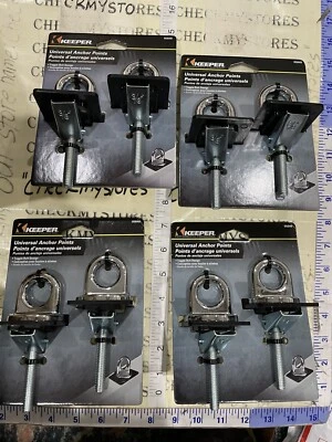 4X 2Pack Keeper 05649 Universal Anchor Point ,toggle Bolt Design - Image 1 of 4