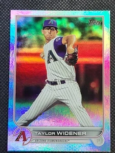 2022 Topps Series 2 Taylor Widener Silver Rainbow Foil #374 Diamondbacks - Picture 1 of 3