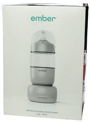 Sistema de biberón inteligente autocalentable Ember 6 oz BB220611US ¡NUEVO! Foto 1 de 4