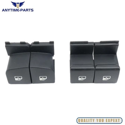 For Maserati Quattroporte M139 4PCS Front LH Master Window Switch Button 293425 - Image 1 of 4