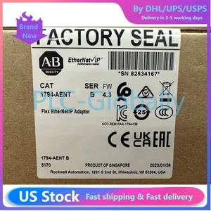 AB 1794-AENT New Flex I/O EtherNet/IP Adaptor AB 1794AENT US Free Tax ！ - Picture 1 of 4
