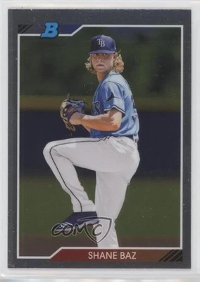 2020 Bowman Heritage Chrome Prospects Shane Baz #92CP-SB - Image 1 of 2
