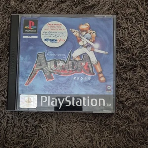 THE ADVENTURES OF ALUNDRA - SONY PLAYSTATION 1 - BOXED W/ MANUAL *0343* - Picture 1 of 1