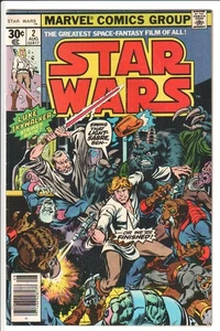 Star Wars #2 New Hope Verfilmung 1977 Sehr guter Erhaltungszustand 8.0 Kioskausgabe - Bild 1 von 2