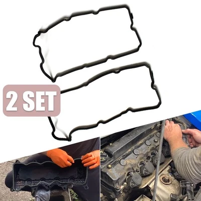 Комплект из 2 прокладок крышек клапанов двигателя для 2009–2012 Suzuki Equator 4,0 л V6 GAS DOHC - Изображение 1 из 4