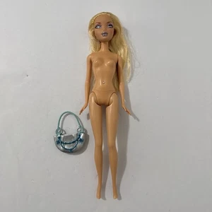 My Scene Super Bling Bling Barbie "Kennedy" bambola bionda alla moda (nude) con borsa - Foto 1 di 10